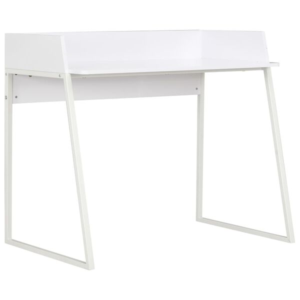 vidaXL Bureau Blanc 90x60x88 cm