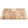 vidaXL Dessus de table 80x30x2 cm rectangulaire bois massif d'acacia