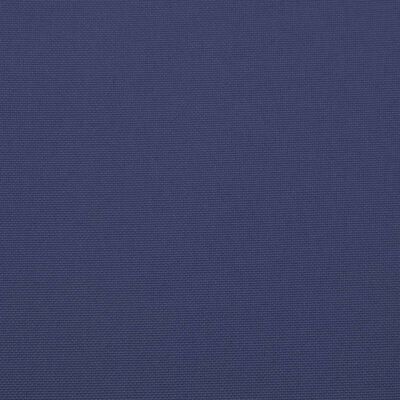 vidaXL Coussins de palette lot de 2 bleu marine 50x50x3 cm