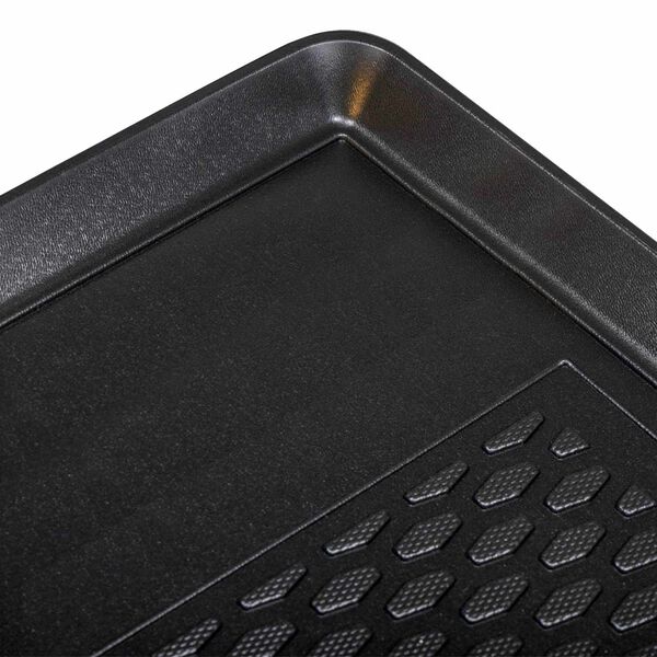 vidaXL Tapis de coffre Noir Caoutchouc