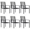vidaXL Ensemble &agrave; manger de jardin 7 pcs