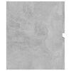vidaXL Ensemble de meubles de salle de bain Gris b&eacute;ton Agglom&eacute;r&eacute;