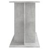 vidaXL Support d'aquarium en b&eacute;ton gris 100 x 40 x 60 cm Bois d'ing&eacute;nierie