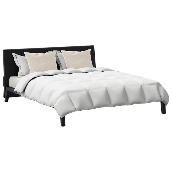 vidaXL Duvet d'hiver avec oreiller 3 pcs Blanc Plume de canard