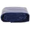 vidaXL B&acirc;che bleu 5x7 m 650 g/m&sup2;