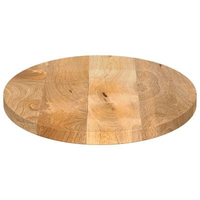 vidaXL Dessus de table 80x40x2,5 cm ovale bois massif de manguier