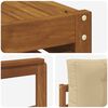 vidaXL Ensembles de canap&eacute;s avec coussin 11 pcs Naturel et Beige