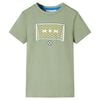 T-shirt pour enfants kaki clair 116