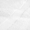 vidaXL Serviettes de sauna de qualit&eacute; sup&eacute;rieure SOLUND 4 pcs blanc