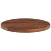 vidaXL Dessus de table &Oslash; 60x2,5 cm rond bois massif de r&eacute;cup&eacute;ration