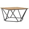 vidaXL Table basse Ch&ecirc;ne artisanal 80 x 80 x 45 cm