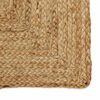 vidaXL Tapis de zone Beige 300 x 300 cm Jute