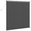 vidaXL Store V&eacute;nitien R&eacute;glable Gris Argent&eacute; 150 x 150 cm PVC