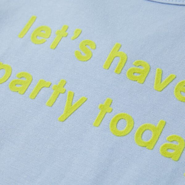 T-shirt pour enfants bleu clair 104