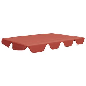 vidaXL Toit rechange balan&ccedil;oire terre cuite 150/130x105/70 cm