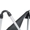 Bo-Camp Chaise de camping Aluminium Anthracite 1204600