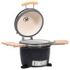 Kamado Barbecue au charbon de bois en c&eacute;ramique 33 cm