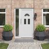 vidaXL Jardini&egrave;re 2 pcs Anthracite 75 x 75 x 60 cm Acier