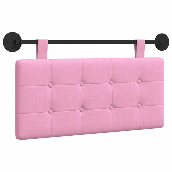 vidaXL T&ecirc;te de lit suspendue Montage mural tissu
