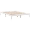 vidaXL Cadre de lit extra long sans matelas 160x210 cm bois massif pin