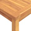 vidaXL Ensemble &agrave; manger de jardin 5pcs Bois de teck massif