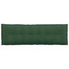 vidaXL Coussin de Dos Vert Jungle 160 x 50 cm Tissu en velours c&ocirc;tel&eacute;