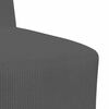 vidaXL Unit&eacute; de Sofa Modulaire Sans Accoudoirs 3 pcs Gris fonc&eacute;