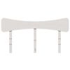 vidaXL T&ecirc;te de lit blanc 160 cm bois massif de pin