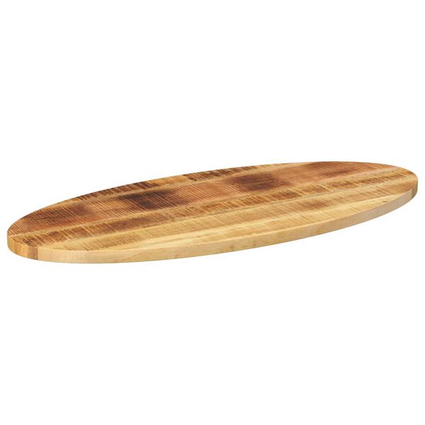 vidaXL Dessus de table 90x40x2,5 cm ovale bois massif de manguier