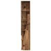 vidaXL Meuble d'angle Bois ancien 27,5x27x140cm Bois d'ing&eacute;nierie