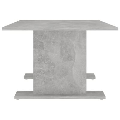 vidaXL Table basse Gris béton 103,5x60x40 cm Aggloméré