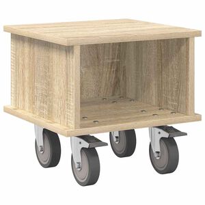 vidaXL Meuble TV Ch&ecirc;ne Sonoma 37 x 35 x 35 cm Bois d'ing&eacute;nierie