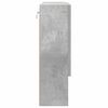 vidaXL Armoire Miroir Gris b&eacute;ton 59 x 17 x 55 cm Bois d'ing&eacute;nierie