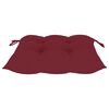 vidaXL Chaises &agrave; manger d'ext&eacute;rieur lot de 3 et coussins Acacia massif
