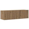 vidaXL Ensemble de meuble TV mural 8 pcs ch&ecirc;ne artisanal