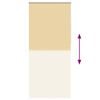 vidaXL Store enrouleur occultant 120 x 230 cm beige