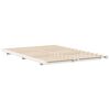 vidaXL Cadre de lit sur&eacute;lev&eacute; Blanc 160 x 200 cm Bois massif en pin