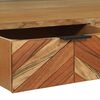 vidaXL Meuble TV Marron 100 x 35 x 50 cm Bois d'acacia massif