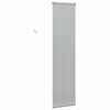 vidaXL Store de Fen&ecirc;tre avec des rideaux Argent Aluminium
