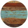 vidaXL Dessus de table rond 60 cm 15-16 mm Bois de r&eacute;cup&eacute;ration