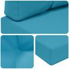 vidaXL Coussin de canap&eacute; d'ext&eacute;rieur 2 pcs Bleu royal Polyester