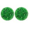 vidaXL Boules de buis artificielles avec lumi&egrave;res LED 2 pcs vert 22 cm