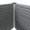 vidaXL Lit sur&eacute;lev&eacute; de jardin WPC 150x100x91 cm Gris