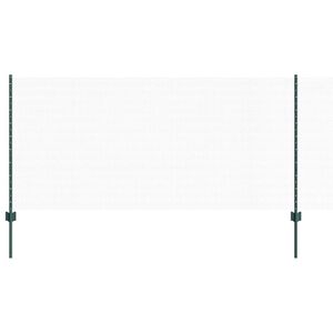 vidaXL Cl&ocirc;ture hexagonale avec poteau 50 x 1 m Acier recouvert de PVC