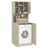 vidaXL Meuble pour machine &agrave; laver Ch&ecirc;ne Sonoma