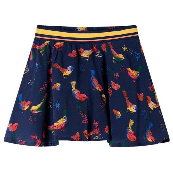 Jupe pour enfants bleu marine 140