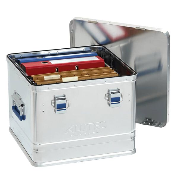 ALUTEC Bo&icirc;te de rangement en aluminium OFFICE 50 L