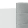 vidaXL Cadre de lit sans matelas blanc 140x190 cm
