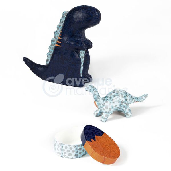 Avenue Mandarine Bo&icirc;te cr&eacute;ative Dinosaurs