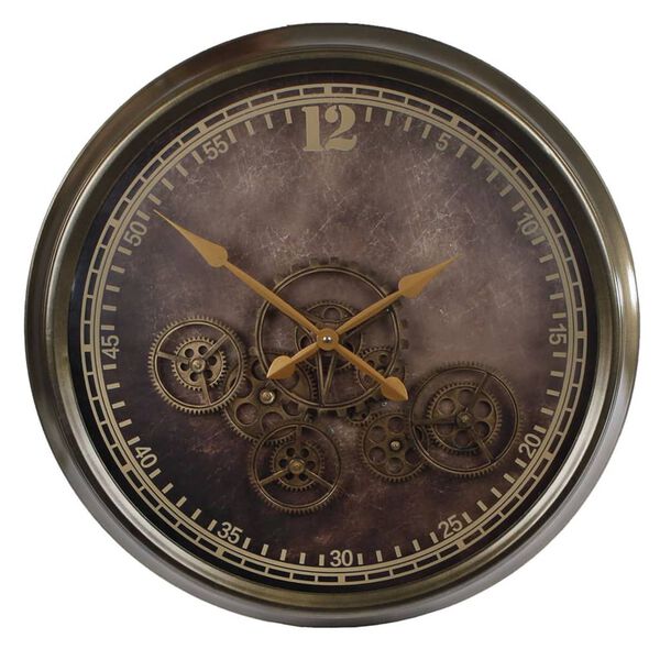 Gifts Amsterdam Horloge radar Vienna M&eacute;tal Dor&eacute; 62 cm